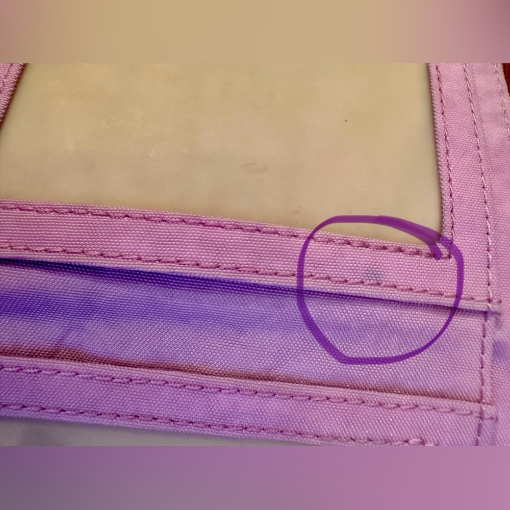 Kipling New Money Wallet Purple Python - image 7